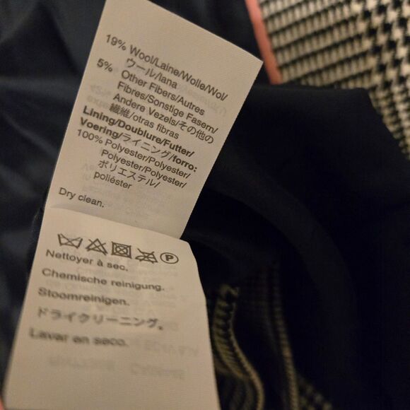 J.Crew Daphne Topcoat 2P Plaid Wool Blend Academia Preppy Lightweight Spring - Picture 15 of 15